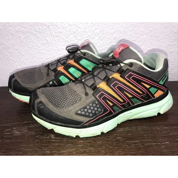 Salomon Shoes Salomon Trail Left Shoe Women Sz 65 Green Teal X